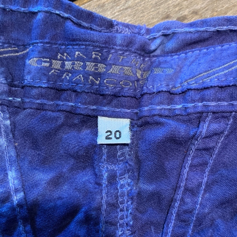 Vintage 1990’s Marithe Francois Girbaud Indigo Shorts - Picture 4 of 11